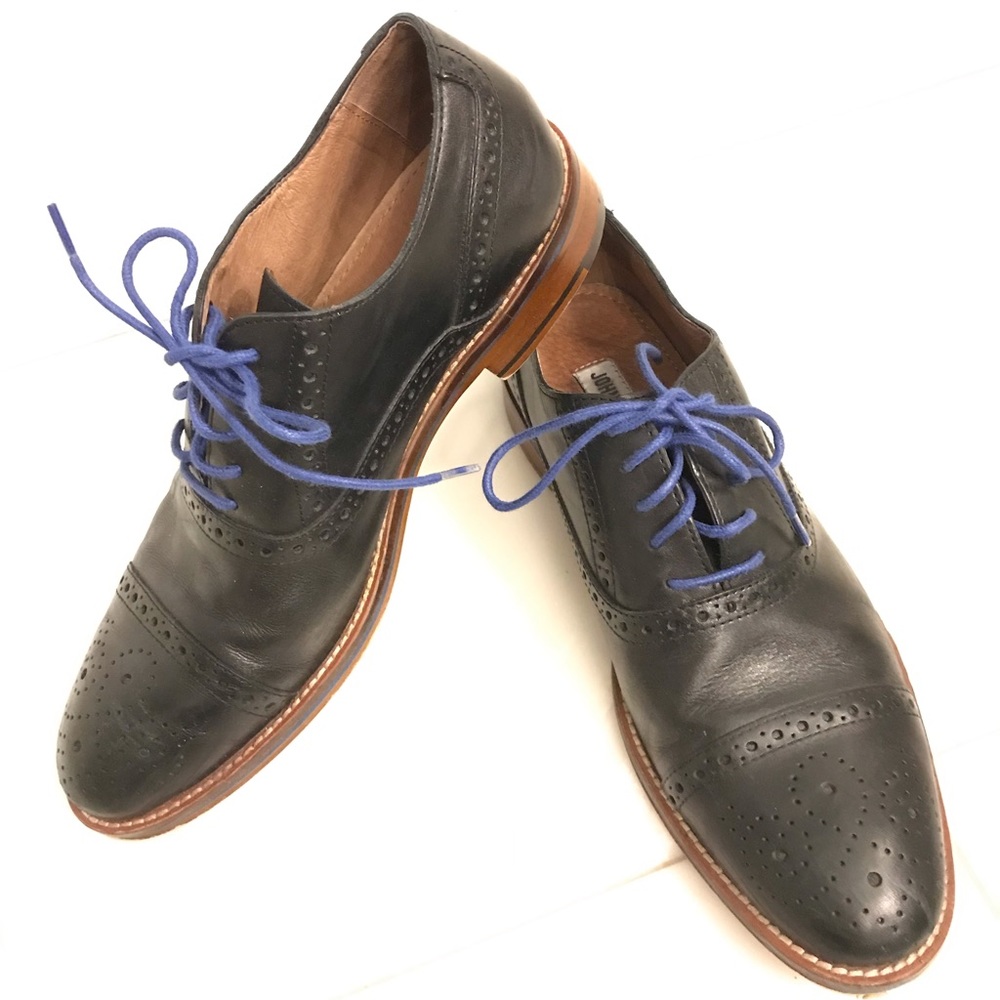 Johnston and Murphy Leather Oxfords